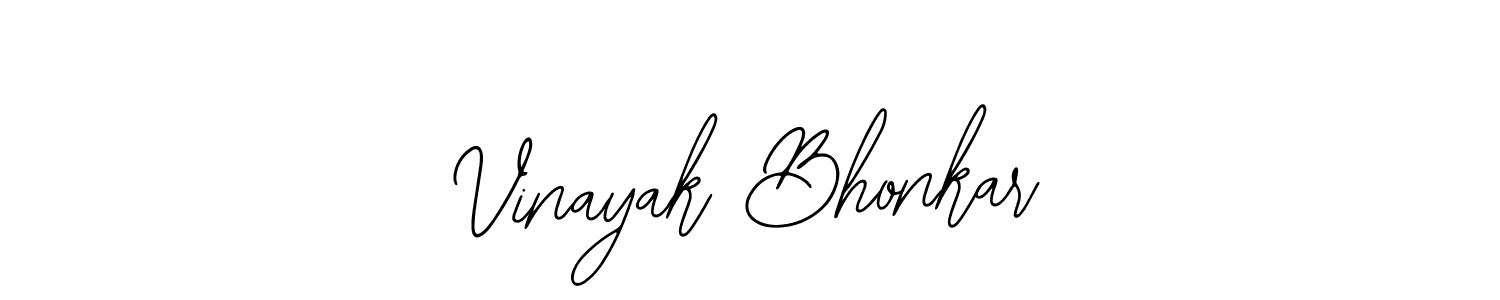 How to make Vinayak Bhonkar signature? Bearetta-2O07w is a professional autograph style. Create handwritten signature for Vinayak Bhonkar name. Vinayak Bhonkar signature style 12 images and pictures png