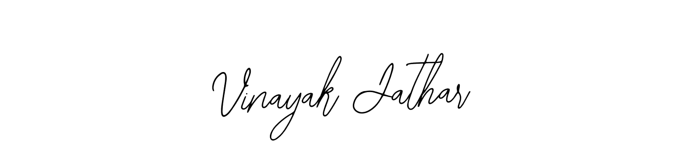 The best way (Bearetta-2O07w) to make a short signature is to pick only two or three words in your name. The name Vinayak Jathar include a total of six letters. For converting this name. Vinayak Jathar signature style 12 images and pictures png