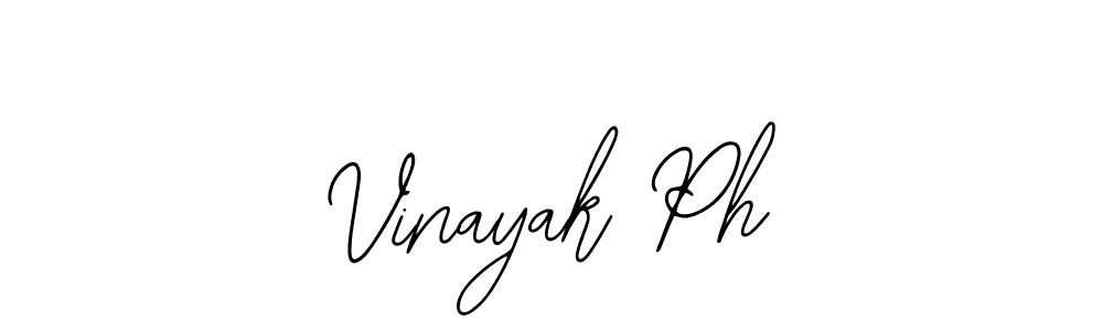 Vinayak Ph stylish signature style. Best Handwritten Sign (Bearetta-2O07w) for my name. Handwritten Signature Collection Ideas for my name Vinayak Ph. Vinayak Ph signature style 12 images and pictures png