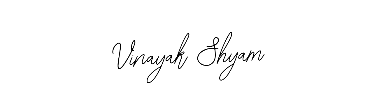 It looks lik you need a new signature style for name Vinayak Shyam. Design unique handwritten (Bearetta-2O07w) signature with our free signature maker in just a few clicks. Vinayak Shyam signature style 12 images and pictures png
