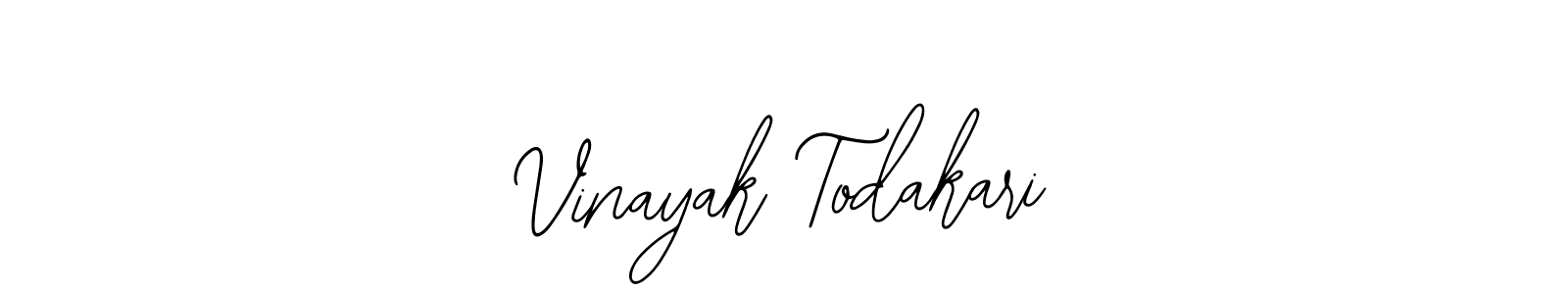 How to make Vinayak Todakari signature? Bearetta-2O07w is a professional autograph style. Create handwritten signature for Vinayak Todakari name. Vinayak Todakari signature style 12 images and pictures png