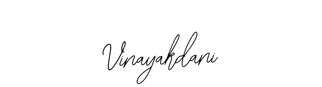 You should practise on your own different ways (Bearetta-2O07w) to write your name (Vinayakdani) in signature. don't let someone else do it for you. Vinayakdani signature style 12 images and pictures png