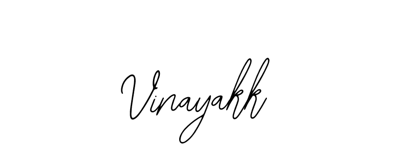 Design your own signature with our free online signature maker. With this signature software, you can create a handwritten (Bearetta-2O07w) signature for name Vinayakk. Vinayakk signature style 12 images and pictures png