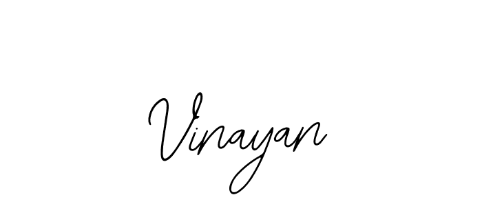 Vinayan stylish signature style. Best Handwritten Sign (Bearetta-2O07w) for my name. Handwritten Signature Collection Ideas for my name Vinayan. Vinayan signature style 12 images and pictures png