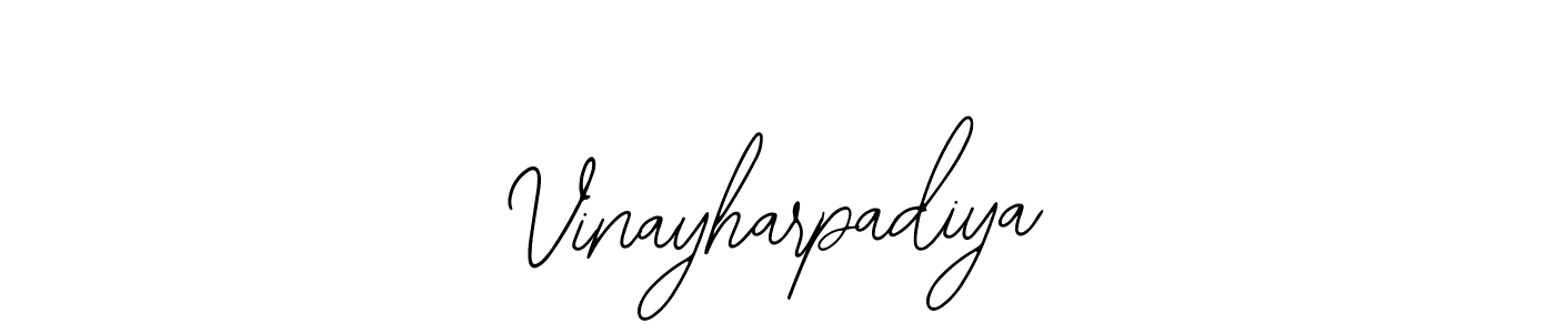 Vinayharpadiya stylish signature style. Best Handwritten Sign (Bearetta-2O07w) for my name. Handwritten Signature Collection Ideas for my name Vinayharpadiya. Vinayharpadiya signature style 12 images and pictures png