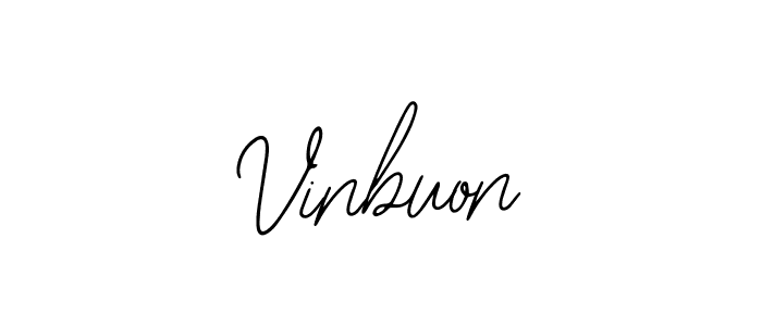 How to Draw Vinbuon signature style? Bearetta-2O07w is a latest design signature styles for name Vinbuon. Vinbuon signature style 12 images and pictures png