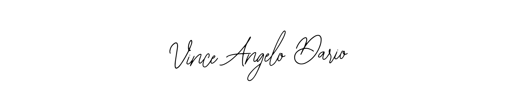 Also we have Vince Angelo Dario name is the best signature style. Create professional handwritten signature collection using Bearetta-2O07w autograph style. Vince Angelo Dario signature style 12 images and pictures png