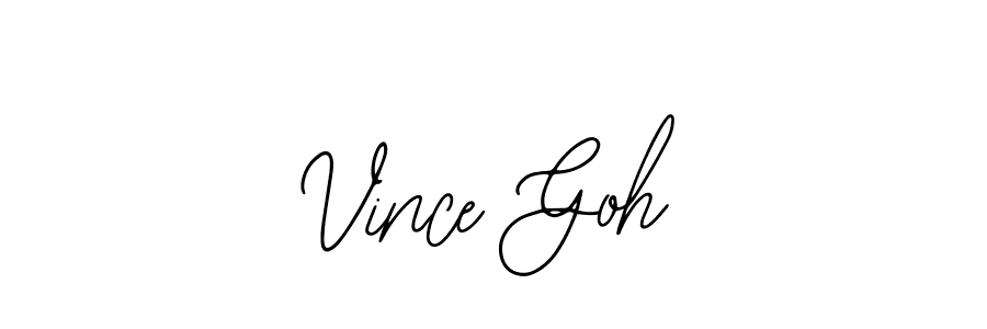 This is the best signature style for the Vince Goh name. Also you like these signature font (Bearetta-2O07w). Mix name signature. Vince Goh signature style 12 images and pictures png