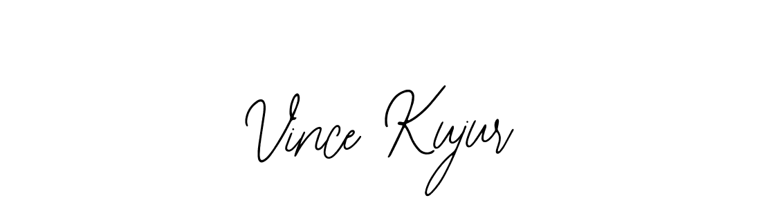 Design your own signature with our free online signature maker. With this signature software, you can create a handwritten (Bearetta-2O07w) signature for name Vince Kujur. Vince Kujur signature style 12 images and pictures png