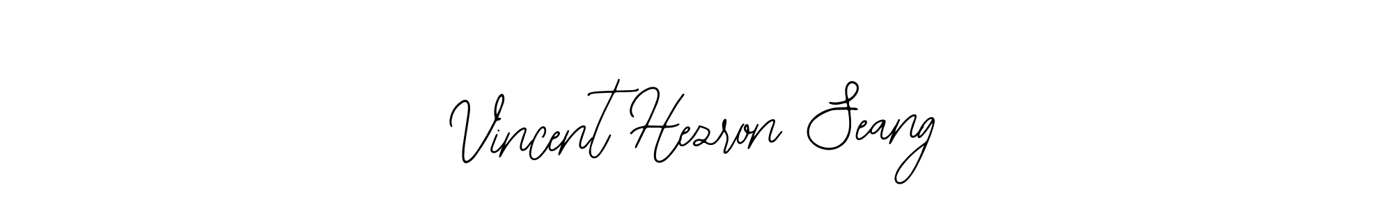 Here are the top 10 professional signature styles for the name Vincent Hezron Seang. These are the best autograph styles you can use for your name. Vincent Hezron Seang signature style 12 images and pictures png