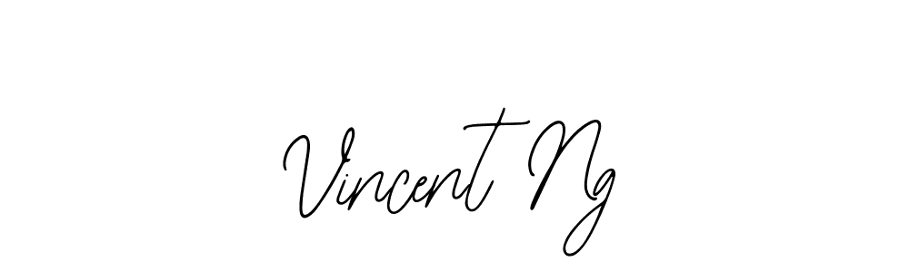 Make a beautiful signature design for name Vincent Ng. With this signature (Bearetta-2O07w) style, you can create a handwritten signature for free. Vincent Ng signature style 12 images and pictures png