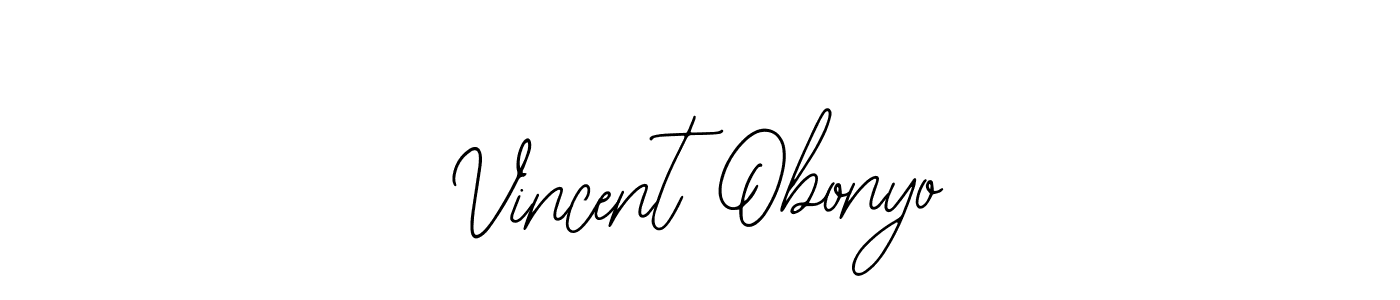 Make a short Vincent Obonyo signature style. Manage your documents anywhere anytime using Bearetta-2O07w. Create and add eSignatures, submit forms, share and send files easily. Vincent Obonyo signature style 12 images and pictures png