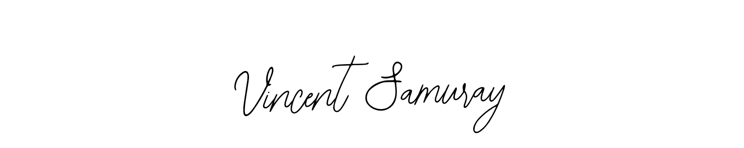 Create a beautiful signature design for name Vincent Samuray. With this signature (Bearetta-2O07w) fonts, you can make a handwritten signature for free. Vincent Samuray signature style 12 images and pictures png