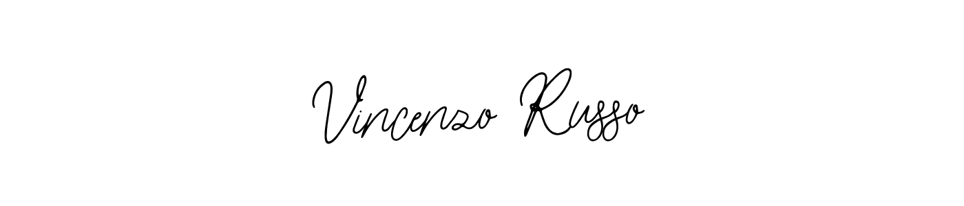 You should practise on your own different ways (Bearetta-2O07w) to write your name (Vincenzo Russo) in signature. don't let someone else do it for you. Vincenzo Russo signature style 12 images and pictures png