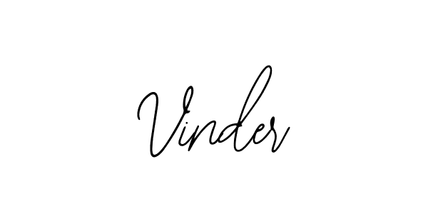 Similarly Bearetta-2O07w is the best handwritten signature design. Signature creator online .You can use it as an online autograph creator for name Vinder. Vinder signature style 12 images and pictures png