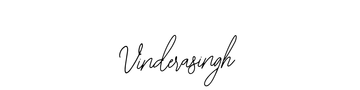 Use a signature maker to create a handwritten signature online. With this signature software, you can design (Bearetta-2O07w) your own signature for name Vinderasingh. Vinderasingh signature style 12 images and pictures png