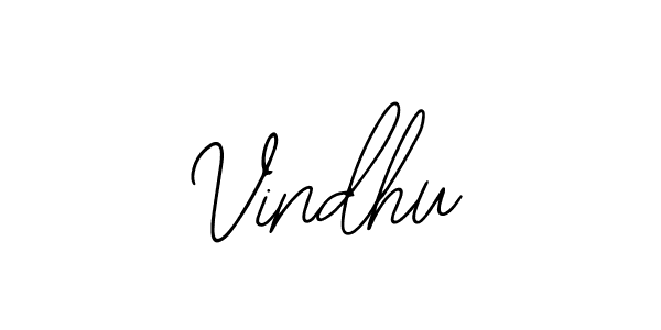 Use a signature maker to create a handwritten signature online. With this signature software, you can design (Bearetta-2O07w) your own signature for name Vindhu. Vindhu signature style 12 images and pictures png