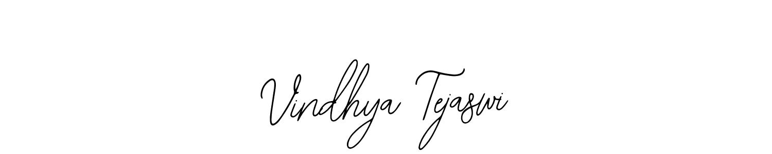 You can use this online signature creator to create a handwritten signature for the name Vindhya Tejaswi. This is the best online autograph maker. Vindhya Tejaswi signature style 12 images and pictures png