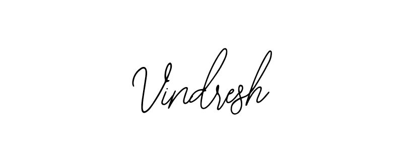 Vindresh stylish signature style. Best Handwritten Sign (Bearetta-2O07w) for my name. Handwritten Signature Collection Ideas for my name Vindresh. Vindresh signature style 12 images and pictures png