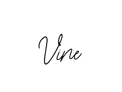 How to make Vine name signature. Use Bearetta-2O07w style for creating short signs online. This is the latest handwritten sign. Vine signature style 12 images and pictures png