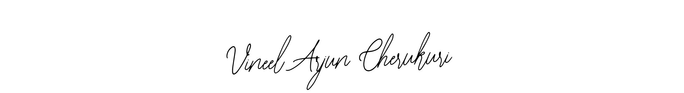 Similarly Bearetta-2O07w is the best handwritten signature design. Signature creator online .You can use it as an online autograph creator for name Vineel Arjun Cherukuri. Vineel Arjun Cherukuri signature style 12 images and pictures png