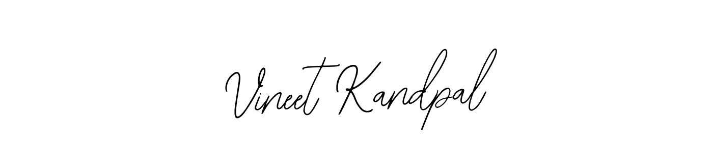Design your own signature with our free online signature maker. With this signature software, you can create a handwritten (Bearetta-2O07w) signature for name Vineet Kandpal. Vineet Kandpal signature style 12 images and pictures png