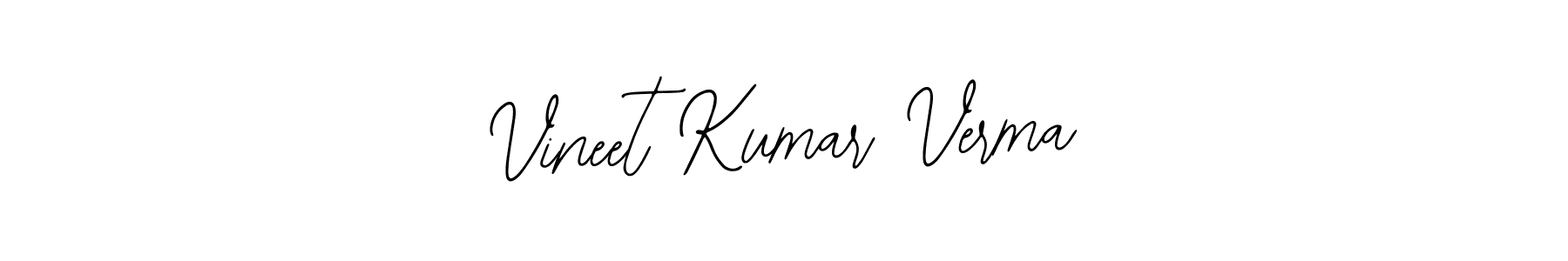 Also we have Vineet Kumar Verma name is the best signature style. Create professional handwritten signature collection using Bearetta-2O07w autograph style. Vineet Kumar Verma signature style 12 images and pictures png