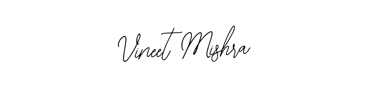 Design your own signature with our free online signature maker. With this signature software, you can create a handwritten (Bearetta-2O07w) signature for name Vineet Mishra. Vineet Mishra signature style 12 images and pictures png