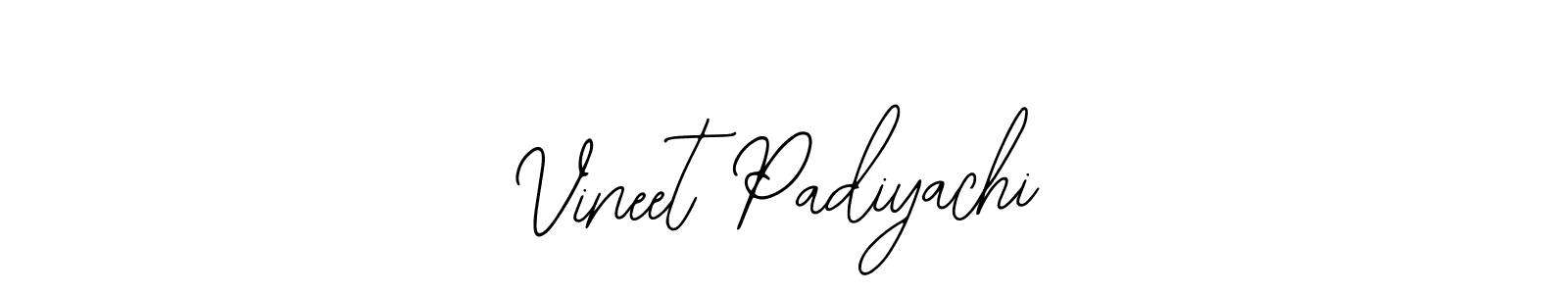 Create a beautiful signature design for name Vineet Padiyachi. With this signature (Bearetta-2O07w) fonts, you can make a handwritten signature for free. Vineet Padiyachi signature style 12 images and pictures png