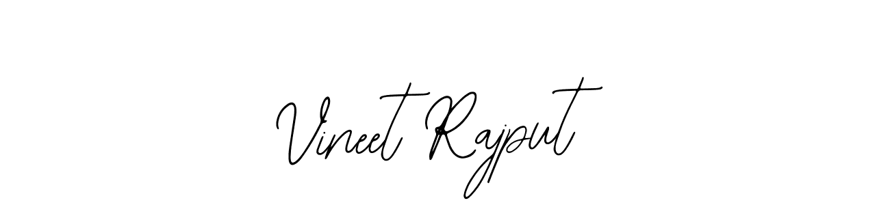 Vineet Rajput stylish signature style. Best Handwritten Sign (Bearetta-2O07w) for my name. Handwritten Signature Collection Ideas for my name Vineet Rajput. Vineet Rajput signature style 12 images and pictures png