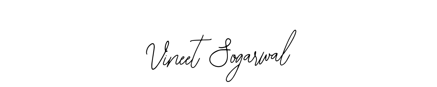 Bearetta-2O07w is a professional signature style that is perfect for those who want to add a touch of class to their signature. It is also a great choice for those who want to make their signature more unique. Get Vineet Sogarwal name to fancy signature for free. Vineet Sogarwal signature style 12 images and pictures png