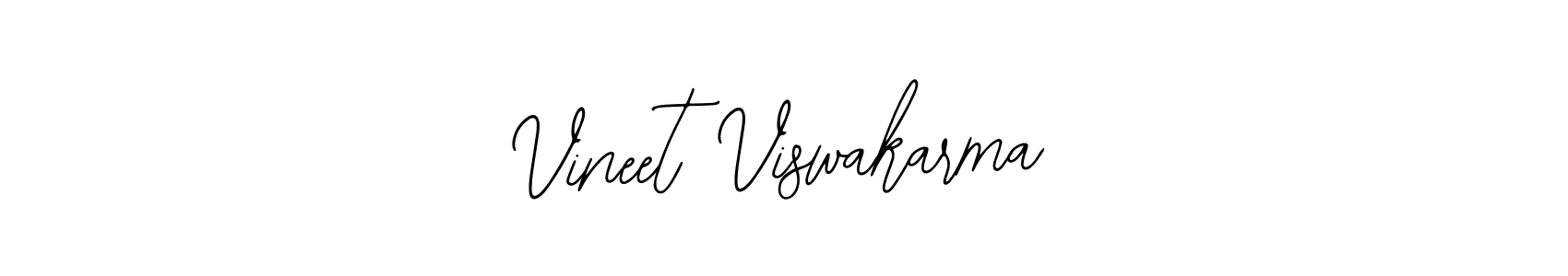 How to make Vineet Viswakarma signature? Bearetta-2O07w is a professional autograph style. Create handwritten signature for Vineet Viswakarma name. Vineet Viswakarma signature style 12 images and pictures png