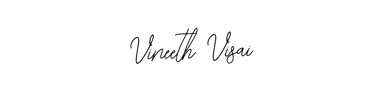 Make a beautiful signature design for name Vineeth Visai. Use this online signature maker to create a handwritten signature for free. Vineeth Visai signature style 12 images and pictures png