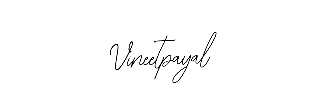 It looks lik you need a new signature style for name Vineetpayal. Design unique handwritten (Bearetta-2O07w) signature with our free signature maker in just a few clicks. Vineetpayal signature style 12 images and pictures png