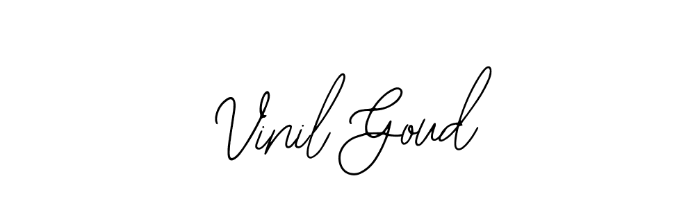 Create a beautiful signature design for name Vinil Goud. With this signature (Bearetta-2O07w) fonts, you can make a handwritten signature for free. Vinil Goud signature style 12 images and pictures png