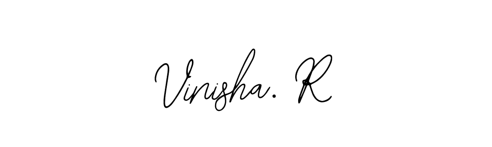 You should practise on your own different ways (Bearetta-2O07w) to write your name (Vinisha. R) in signature. don't let someone else do it for you. Vinisha. R signature style 12 images and pictures png