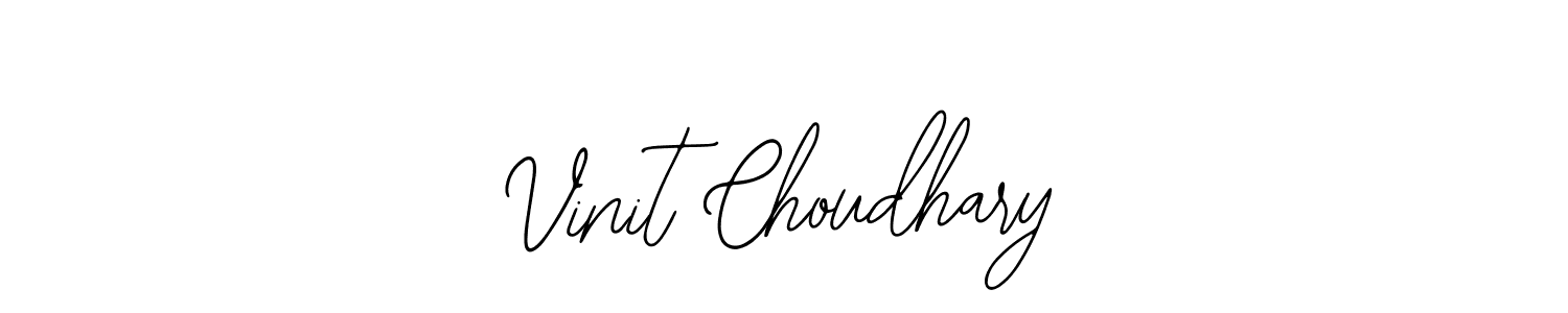 How to Draw Vinit Choudhary signature style? Bearetta-2O07w is a latest design signature styles for name Vinit Choudhary. Vinit Choudhary signature style 12 images and pictures png