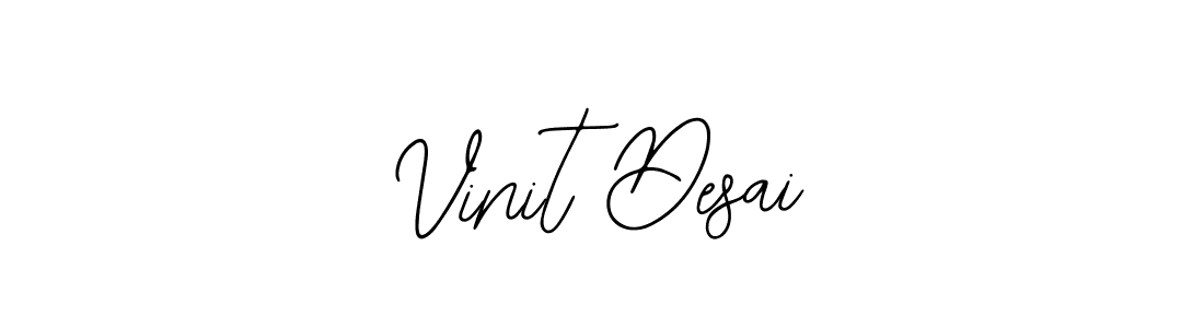 if you are searching for the best signature style for your name Vinit Desai. so please give up your signature search. here we have designed multiple signature styles  using Bearetta-2O07w. Vinit Desai signature style 12 images and pictures png