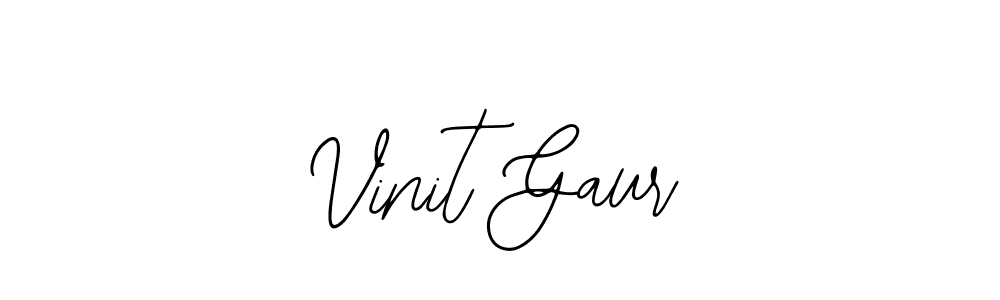 You can use this online signature creator to create a handwritten signature for the name Vinit Gaur. This is the best online autograph maker. Vinit Gaur signature style 12 images and pictures png