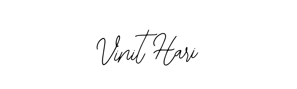 Make a beautiful signature design for name Vinit Hari. With this signature (Bearetta-2O07w) style, you can create a handwritten signature for free. Vinit Hari signature style 12 images and pictures png