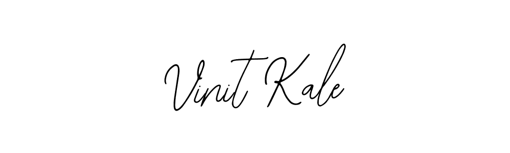 Bearetta-2O07w is a professional signature style that is perfect for those who want to add a touch of class to their signature. It is also a great choice for those who want to make their signature more unique. Get Vinit Kale name to fancy signature for free. Vinit Kale signature style 12 images and pictures png