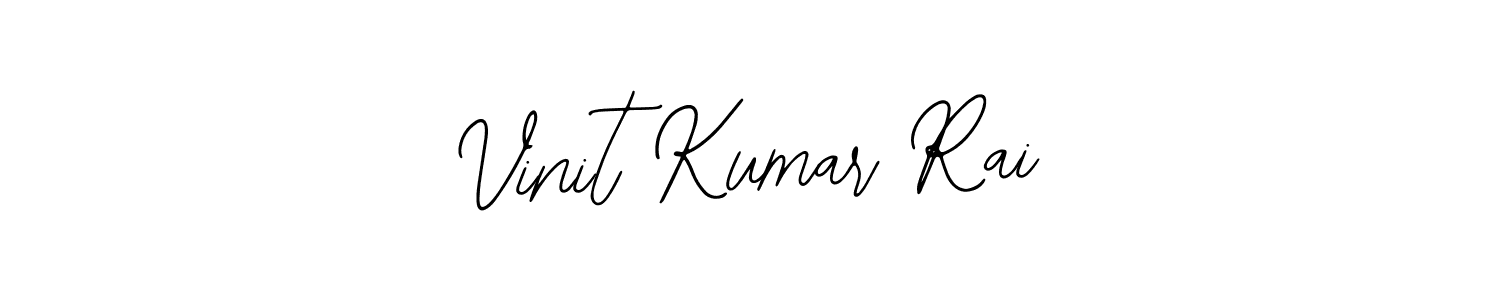 Create a beautiful signature design for name Vinit Kumar Rai. With this signature (Bearetta-2O07w) fonts, you can make a handwritten signature for free. Vinit Kumar Rai signature style 12 images and pictures png