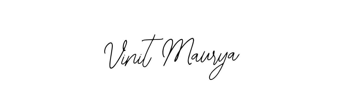 Create a beautiful signature design for name Vinit Maurya. With this signature (Bearetta-2O07w) fonts, you can make a handwritten signature for free. Vinit Maurya signature style 12 images and pictures png