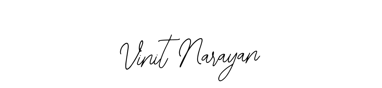 Create a beautiful signature design for name Vinit Narayan. With this signature (Bearetta-2O07w) fonts, you can make a handwritten signature for free. Vinit Narayan signature style 12 images and pictures png