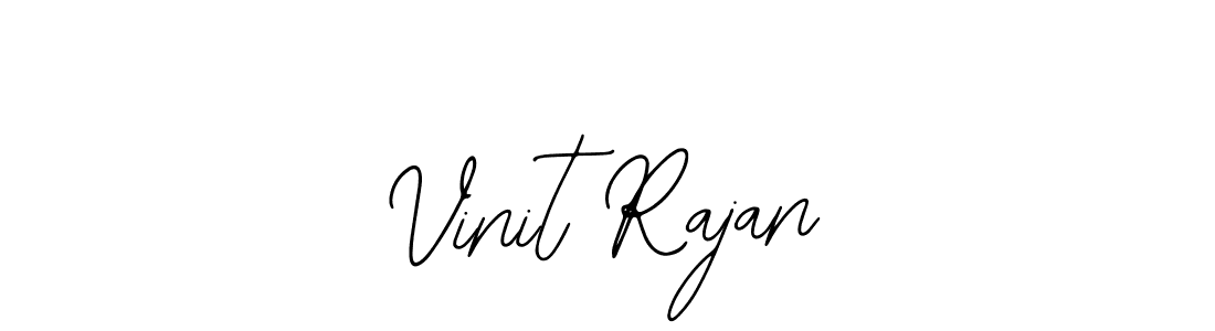 Similarly Bearetta-2O07w is the best handwritten signature design. Signature creator online .You can use it as an online autograph creator for name Vinit Rajan. Vinit Rajan signature style 12 images and pictures png