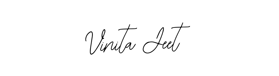 Once you've used our free online signature maker to create your best signature Bearetta-2O07w style, it's time to enjoy all of the benefits that Vinita Jeet name signing documents. Vinita Jeet signature style 12 images and pictures png