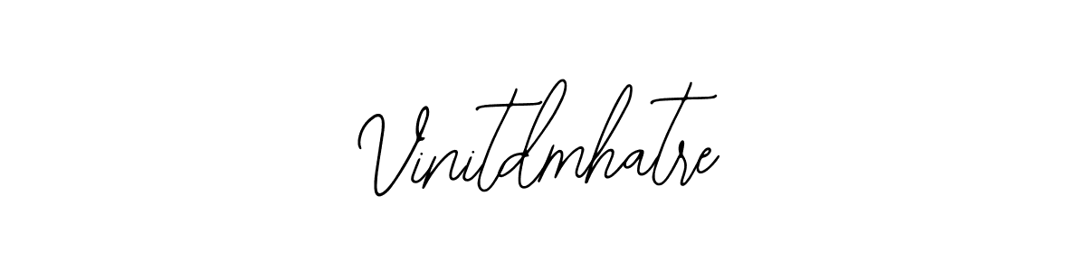Also we have Vinitdmhatre name is the best signature style. Create professional handwritten signature collection using Bearetta-2O07w autograph style. Vinitdmhatre signature style 12 images and pictures png