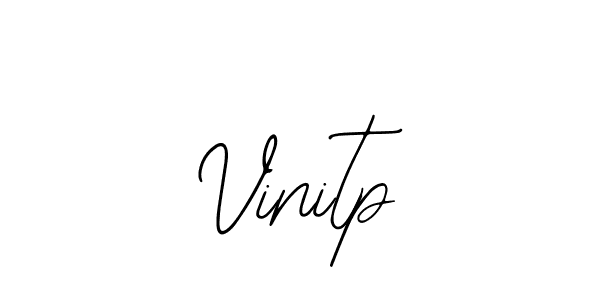 How to make Vinitp name signature. Use Bearetta-2O07w style for creating short signs online. This is the latest handwritten sign. Vinitp signature style 12 images and pictures png