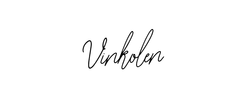 How to Draw Vinkolen signature style? Bearetta-2O07w is a latest design signature styles for name Vinkolen. Vinkolen signature style 12 images and pictures png
