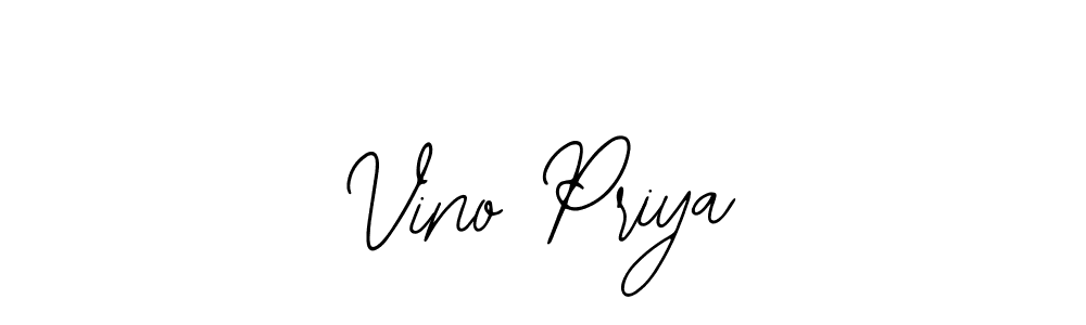 How to Draw Vino Priya signature style? Bearetta-2O07w is a latest design signature styles for name Vino Priya. Vino Priya signature style 12 images and pictures png